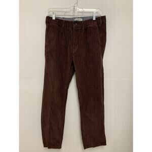 Wellen Corduroy Pant Espresso Brown Men's Size 31